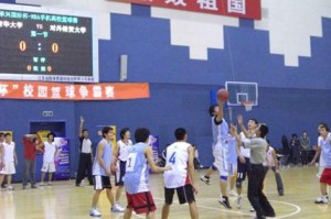  校园篮球推广活动如火如荼开展
