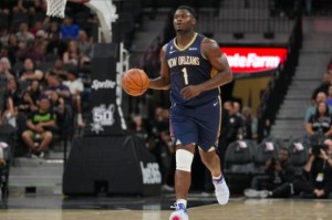  锡安威廉森暴扣集锦鹈鹕击败马刺