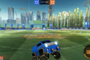  火箭联盟车球大战升级，空中特技决胜毫厘之间  